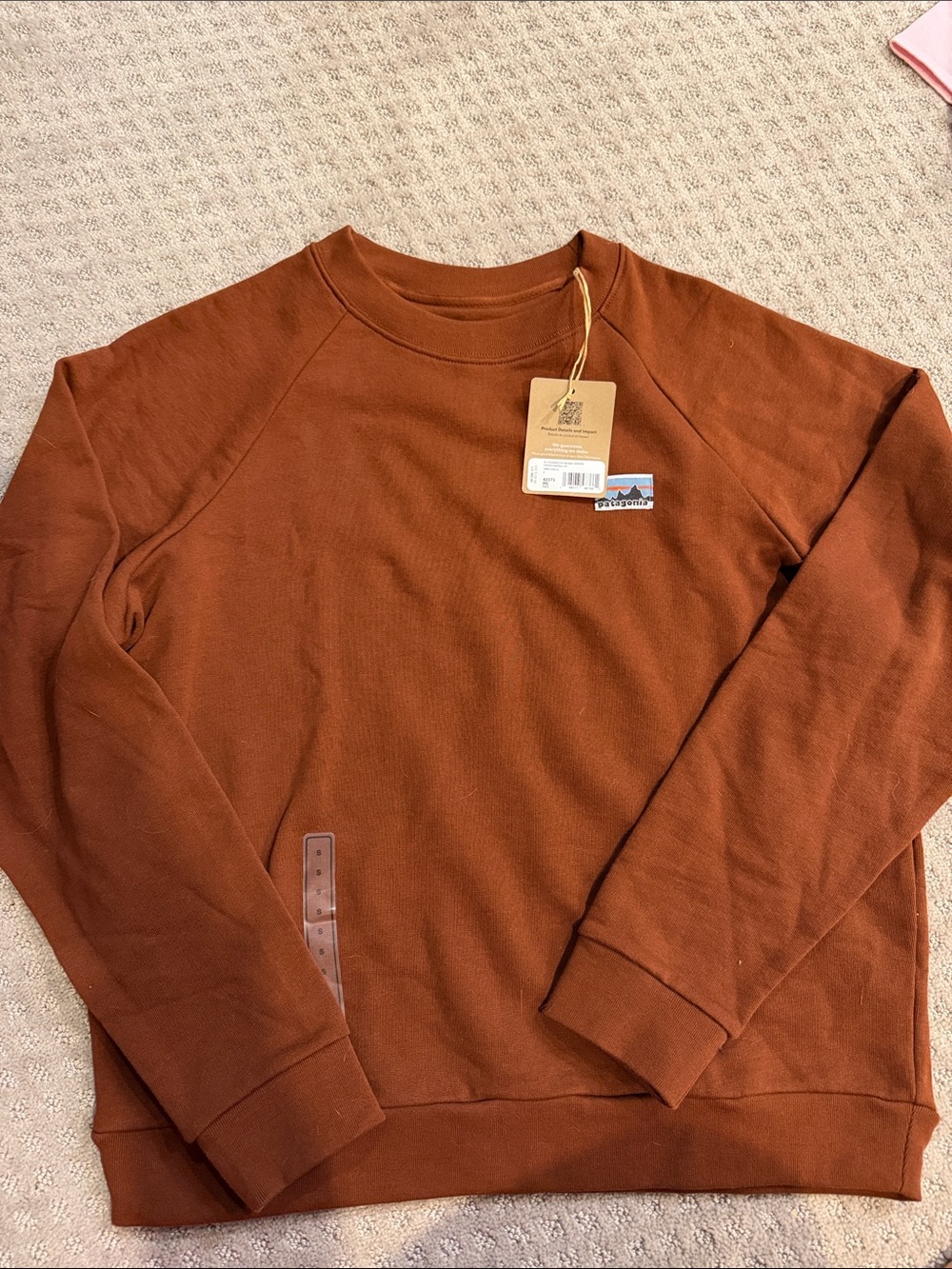 Patagonia Crewneck Sweatshirt - Dried Vanilla NWT